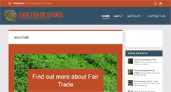 Desktop Screenshot of fairtradeshoes.org