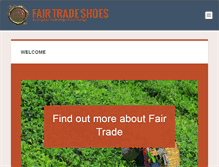 Tablet Screenshot of fairtradeshoes.org